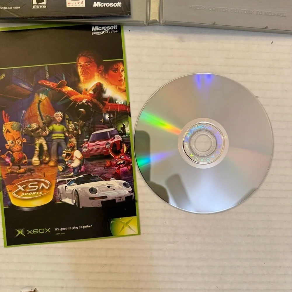 Fuzion Frenzy Platinum Hits (Microsoft Xbox, 2004)COMPLETE-EXCELLENT CONDITION!